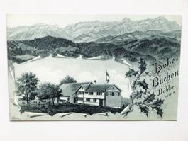 BÜHLER AR - HOHE BUCHEN - AK 1908 - gelaufen nach ST.GALLEN