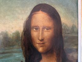 Gottlieb Wasem (1902-1969) Ölemälde „MONALISA“ 1954...