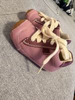 Scarpe bimba rosa in pelle 