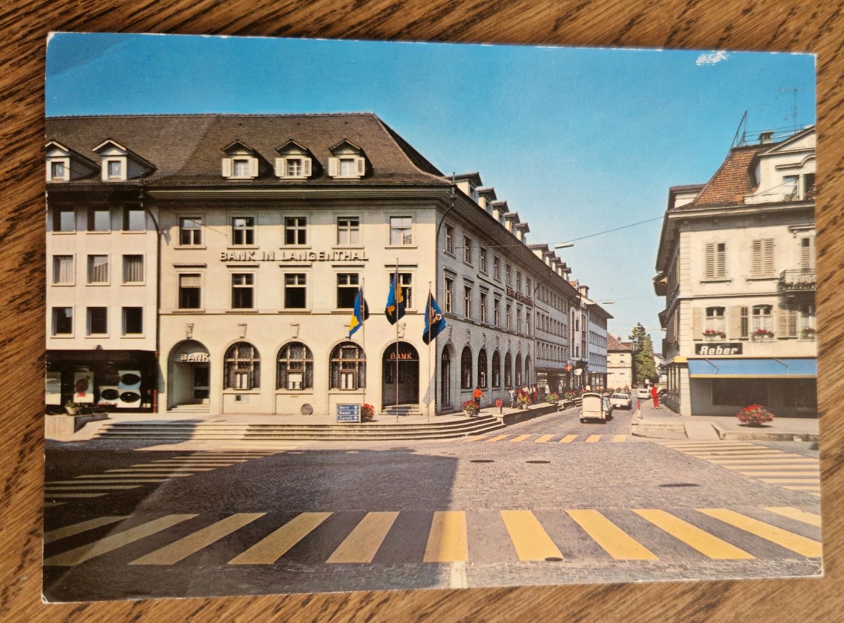 Cartes postales: Bank in Langenthal, 1973 – D'occasion à Ebikon par Donar50