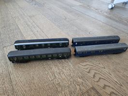 4er Märklin Zug Wagon set