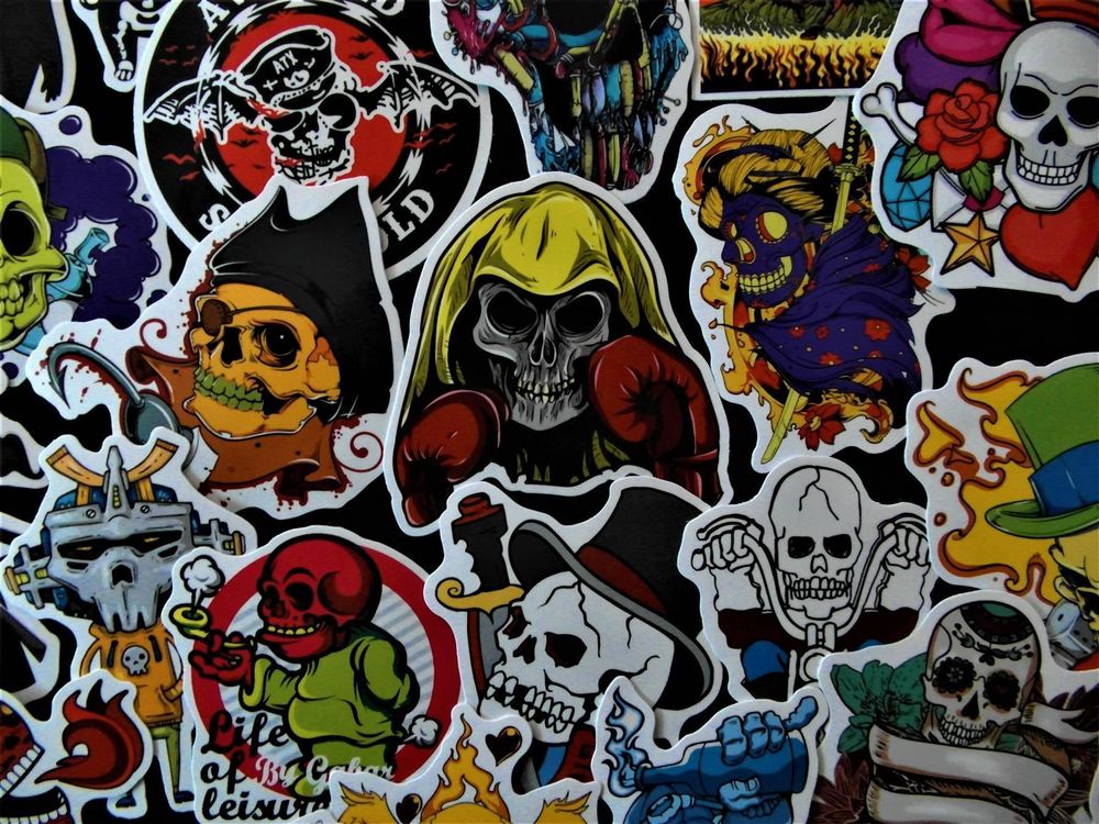 Gothic Skull Zigarettenlöscher – 4 Stück, Marmor-Totenkopf-Design Für Aschenbecher, Stoppt Glut Sofort