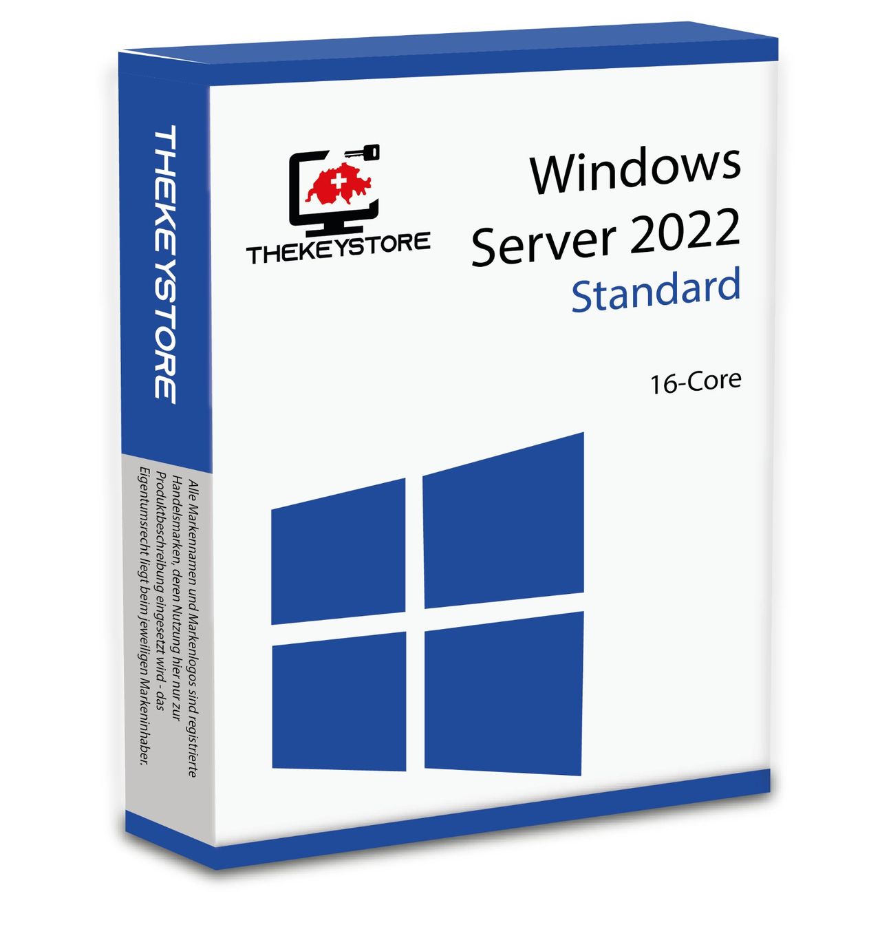 Microsoft Software: Microsoft Windows Server 2022 Standard - 16 Core – Gebraucht aus Luzern von TheKeyStore