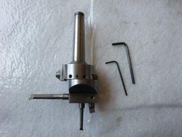 Ausdrehkopf MK2 für Fräsmaschine mit 8mm Ifanger Bohrstangen