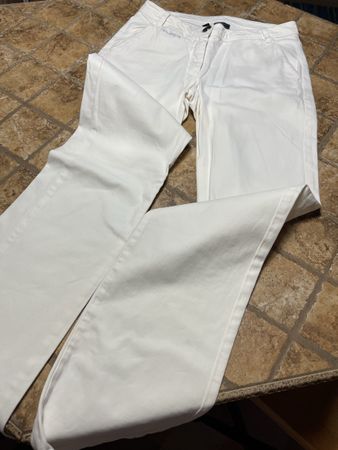 Chervo Chic Pantaloni bianchi tg it 42-perfetti👍