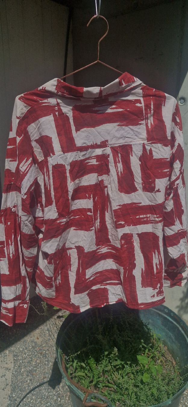 Gerry Weber Camicette: Damen Bluse Gerry Weber Collection Rot Weiss  – Usato da Wohlen b. Bern venduto da lau_7vcp 2