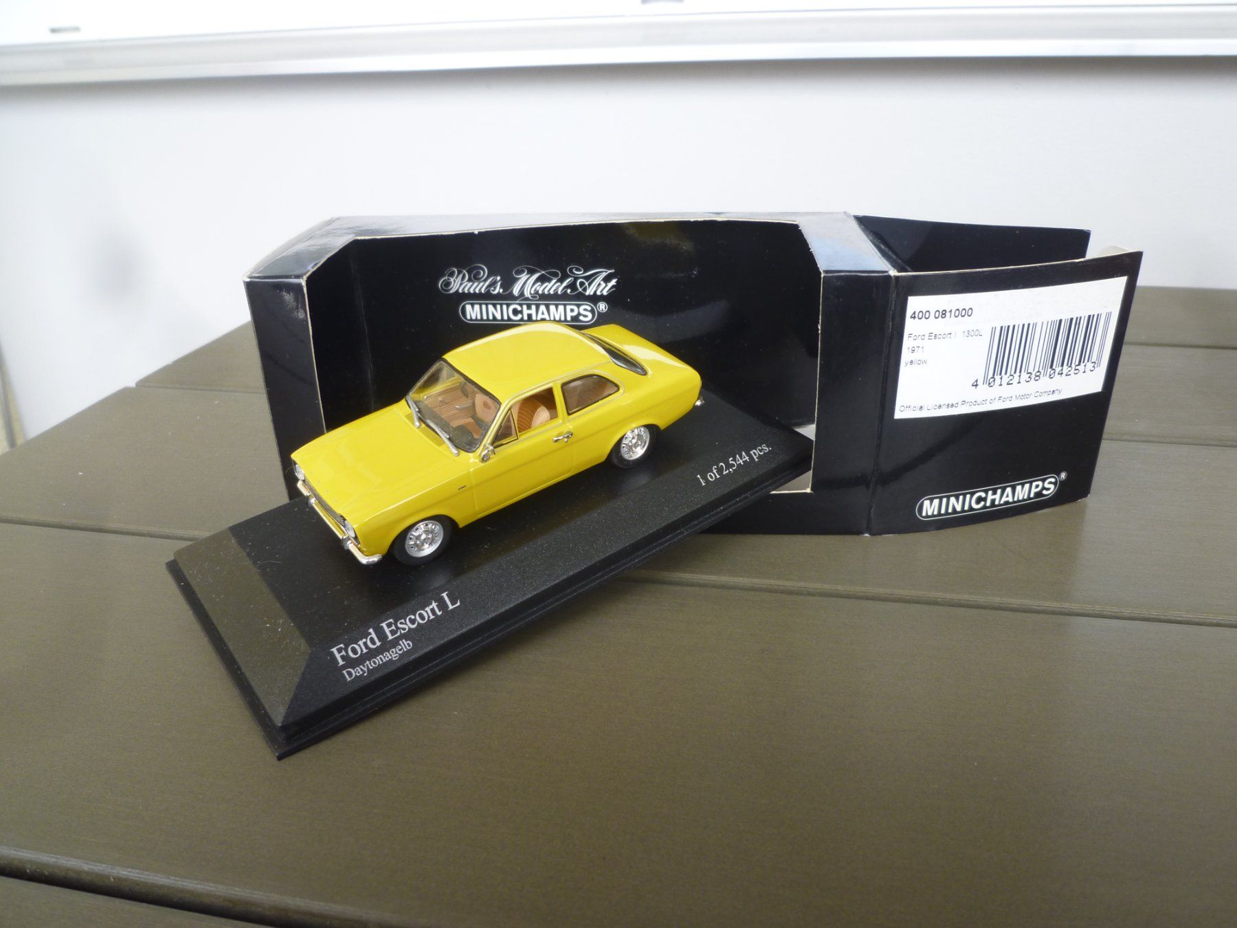 Ford Modellini d'auto: Ford Escort L (1971) – Nuovo e nell'imballaggio originale da Flawil venduto da Imperiosud