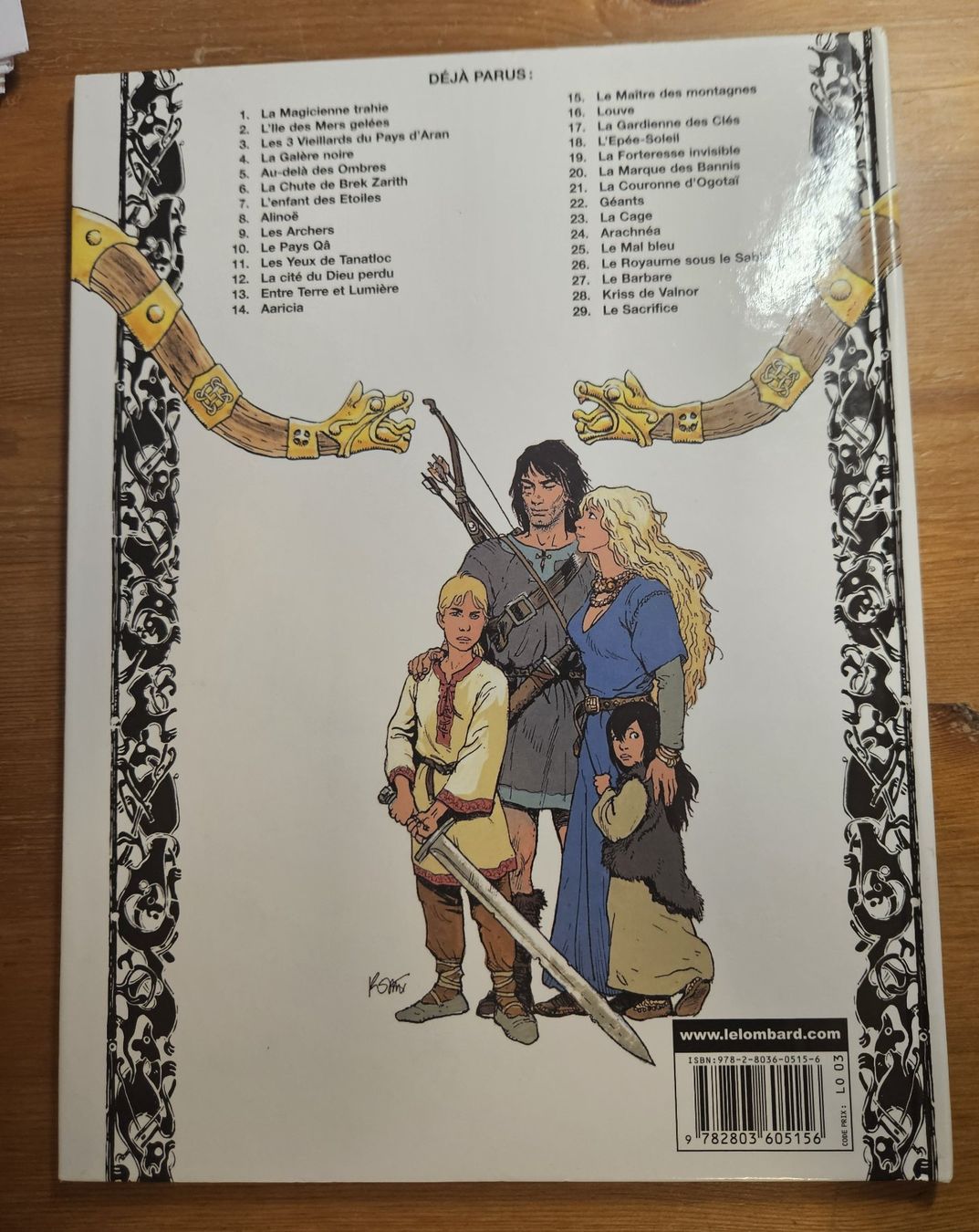 Fumetti: Thorgal N 9 (T.B.E.)  Les archers – Usato da Prévonloup venduto da bitume1975 1