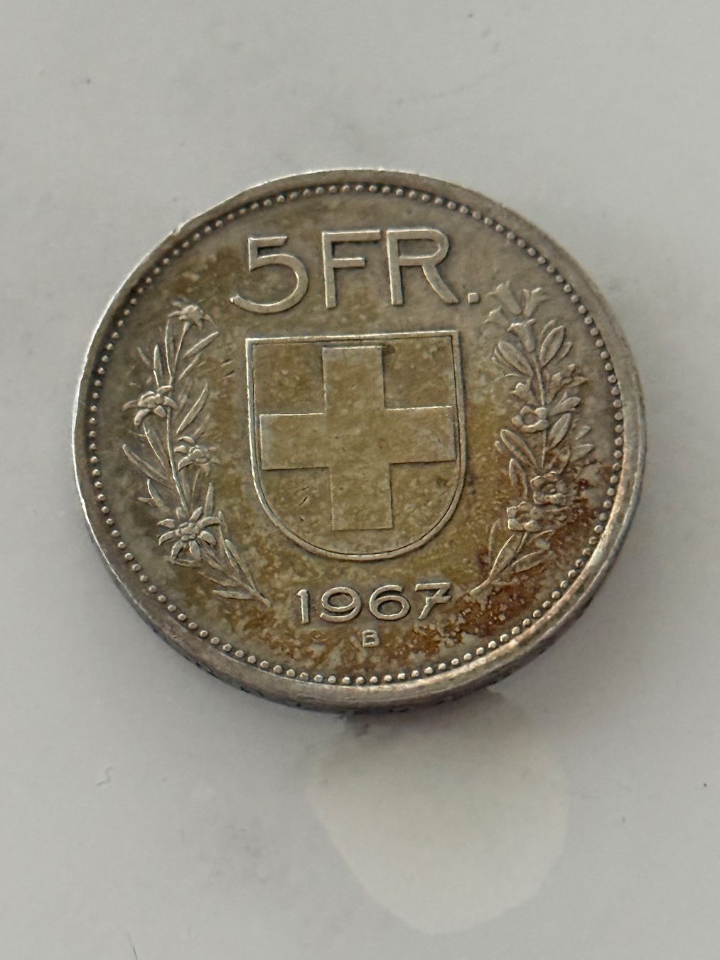Alle Münzen: 5 Franken 1967  Silber – Gebraucht aus Wallisellen von SWISS_SILVER1 1