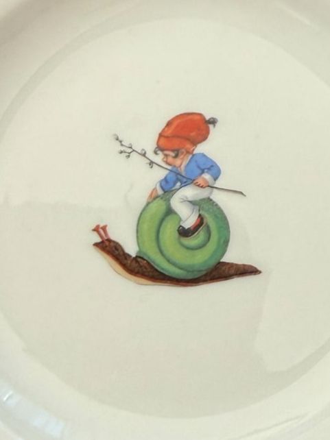 Piatti: antikes  Kindergeschirr  Suppenteller – Usato da Subingen venduto da ArtBead 1