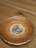 Teller Marie Luise Seltmann Weiden-- &Bavaria 24K Gold