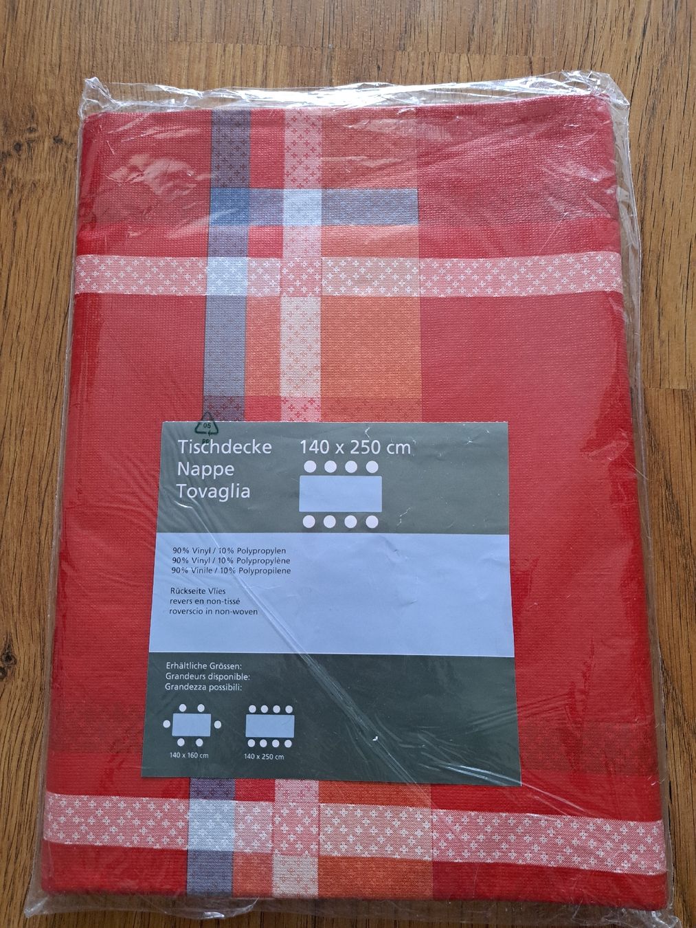 Coperte: Tischdecke 250 x 140 cm. – Nuovo e nell'imballaggio originale da Frauenfeld venduto da berk39 2
