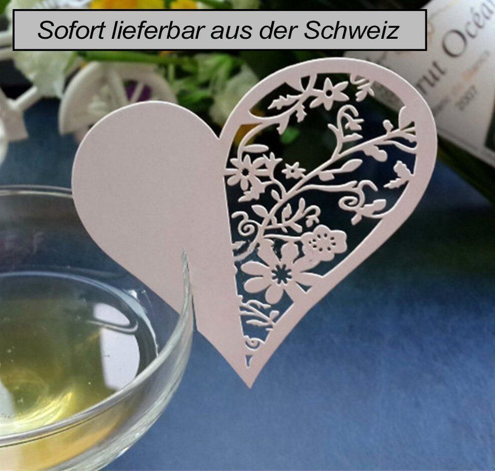 Cartes: 10 Hochzeit Platzkarten Namenskarten B – Neuf avec emballage d'origine à Pfäffikon SZ par ANNAPURNA8091