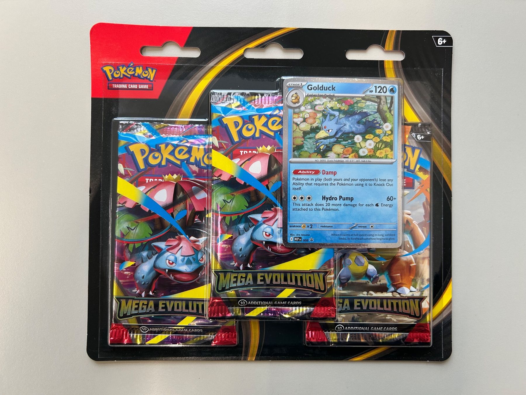 Pokémon Sammelbilder & Trading cards: Pockemon Mega Evolution 3 Pack Blister / Englisch / Neu&OVP – Neu und originalverpackt aus Wangen an der Aare von SG94