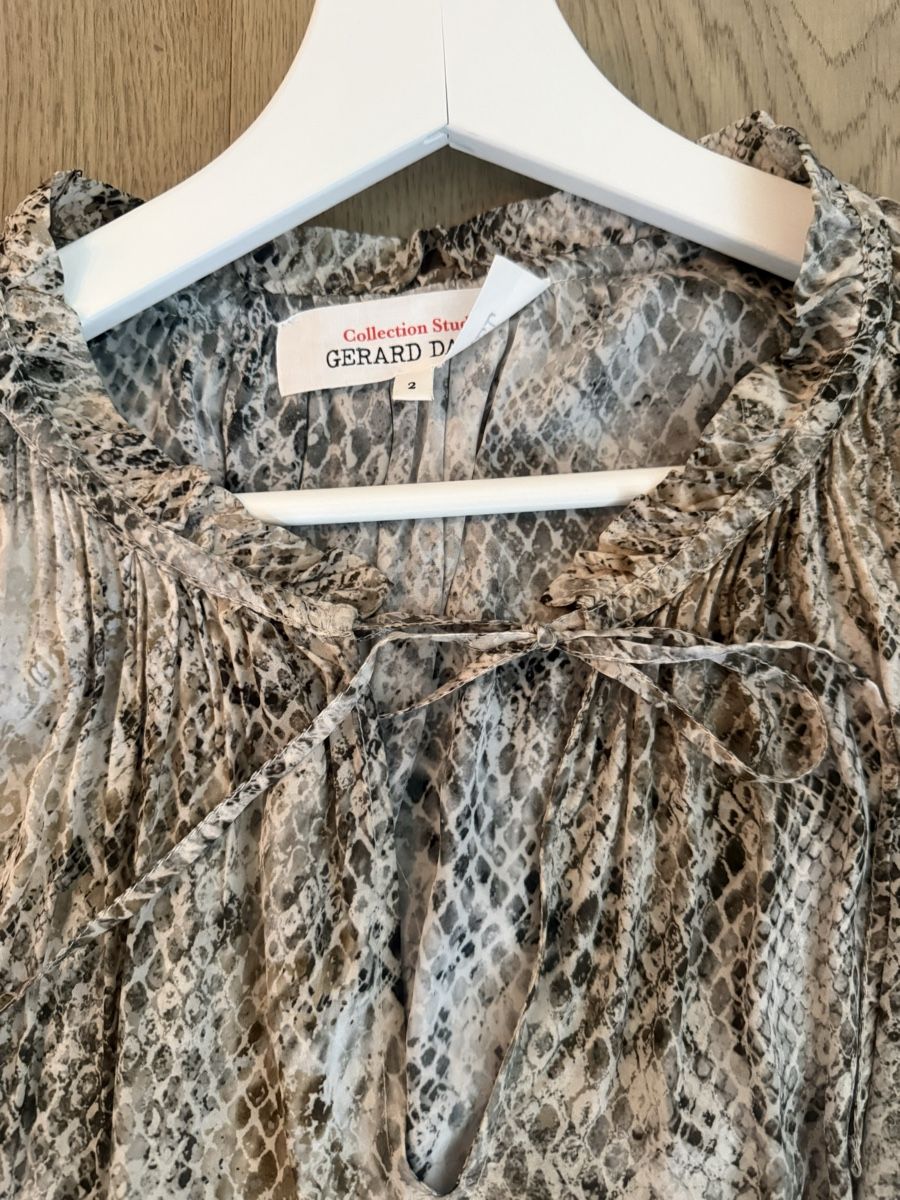 Gérard Darel Vestiti: Robe longue GERARD DAREL imprimé serpent taille 2 – Nuovo (secondo la descrizione) da Vernier venduto da DubasNicole 3