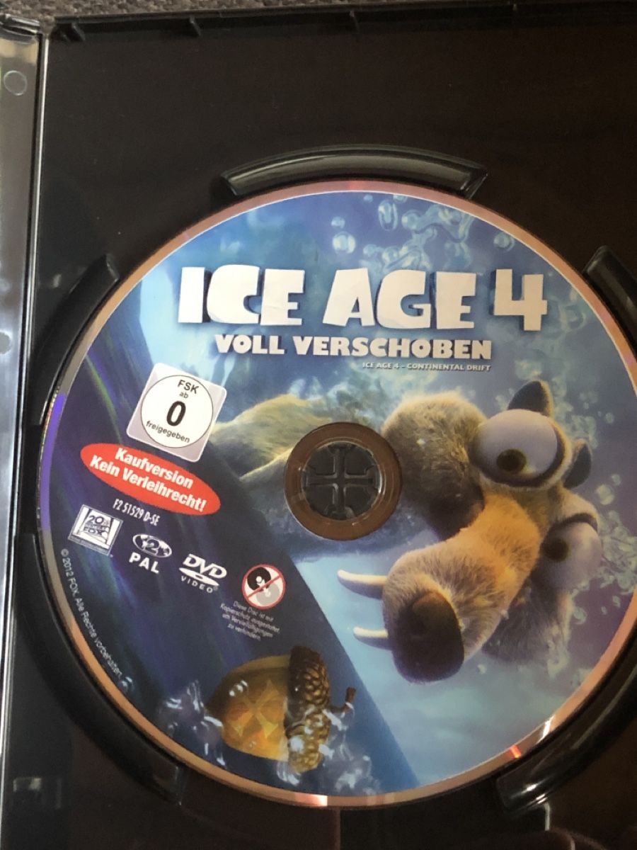 Tutti i DVDs: DVD, ICE AGE 4 – Usato da Balsthal venduto da Katzenfan99 2