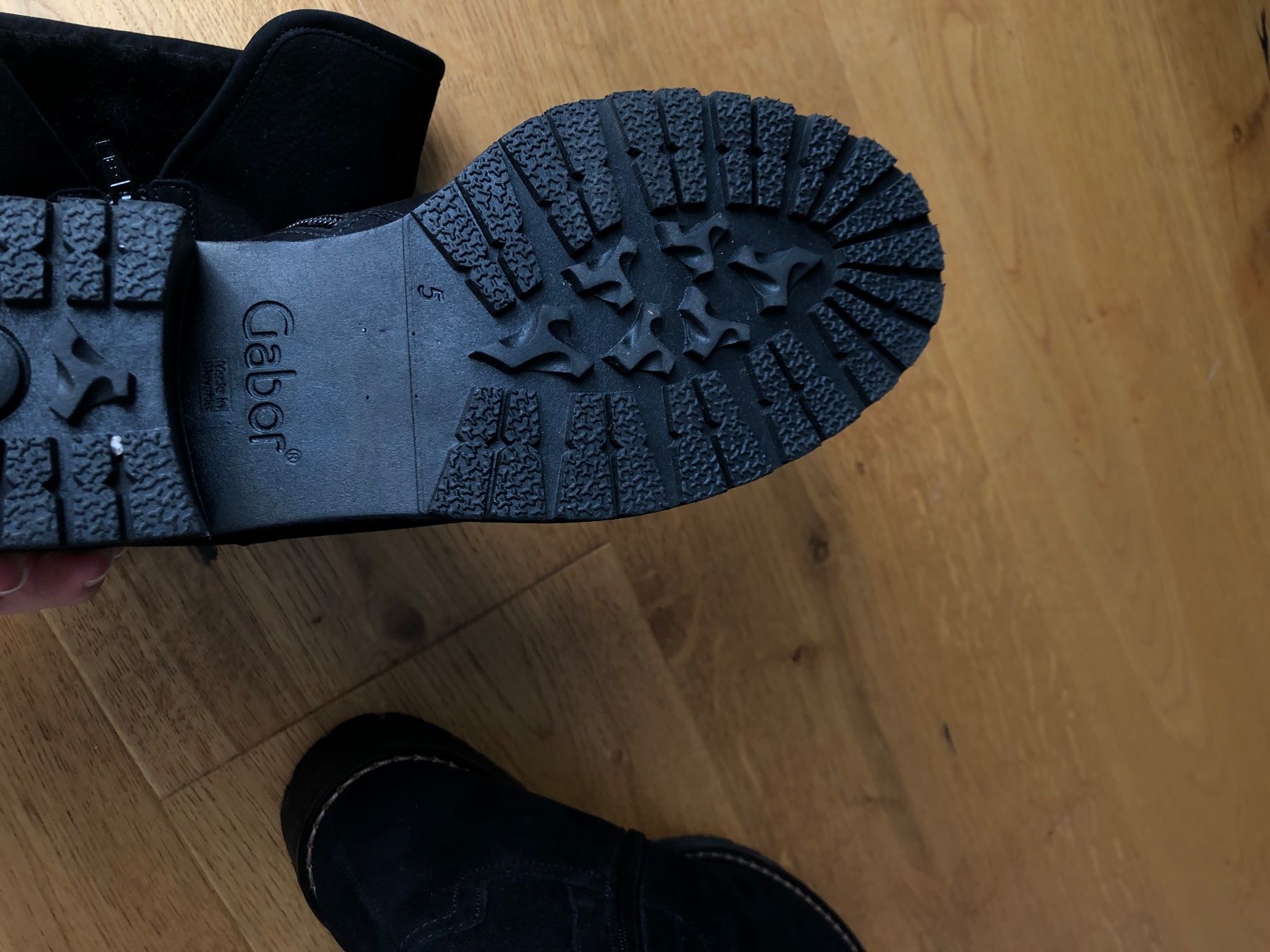 Gabor Damenschuhe: Gabor Rauleder Stiefeletten gefüttert – Gebraucht aus Zürich von sel_9kd 5