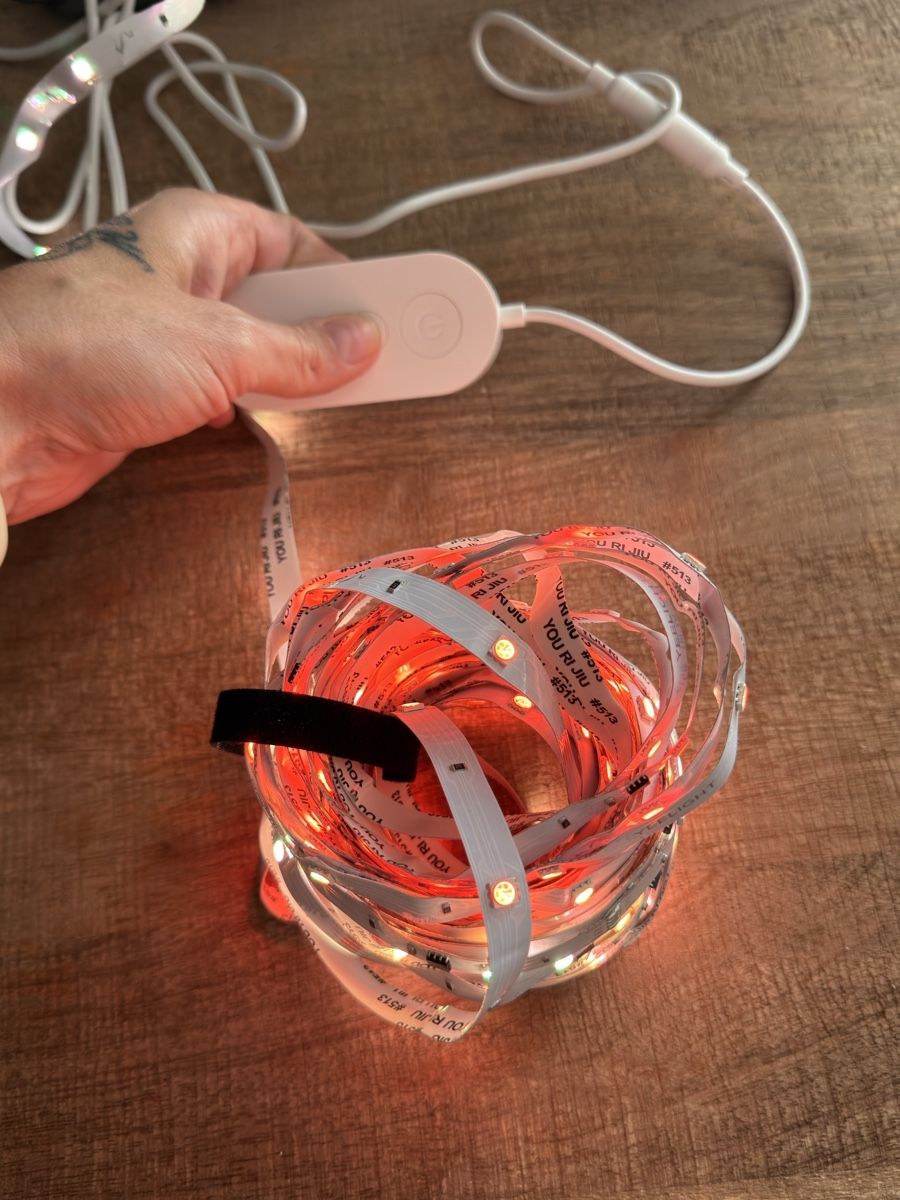 Ghirlande e barre luminose: YEELIGHT LED Strip Lights RGBIC Basic – Usato da Sorvilier venduto da Ms.Meow 3