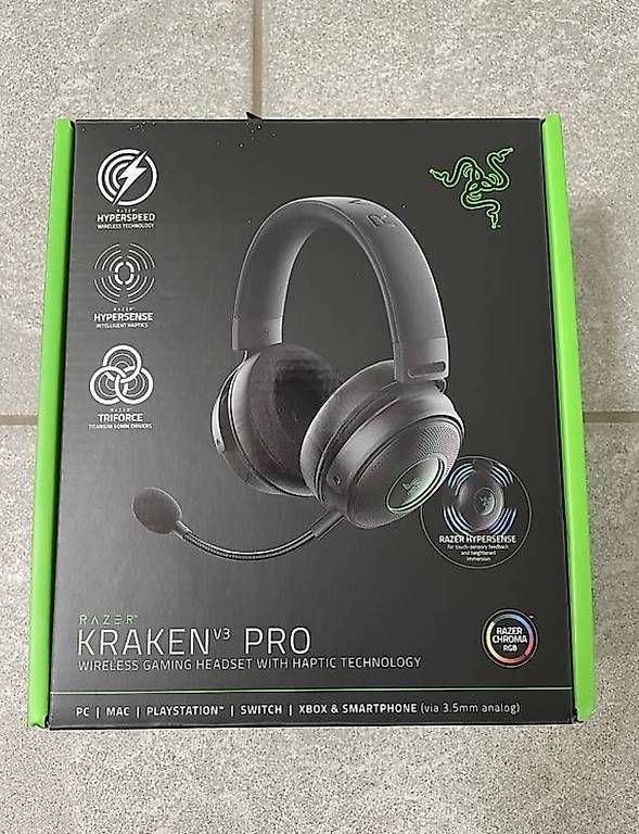 Razer Casques audio: Razer Kraken V3 Pro – D'occasion à Oberrohrdorf par robbour2