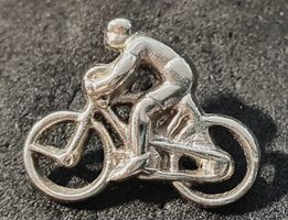 GG345 - 3D Pin Fahrrad Velo Bike Rennfahrer oder Motorrad?
