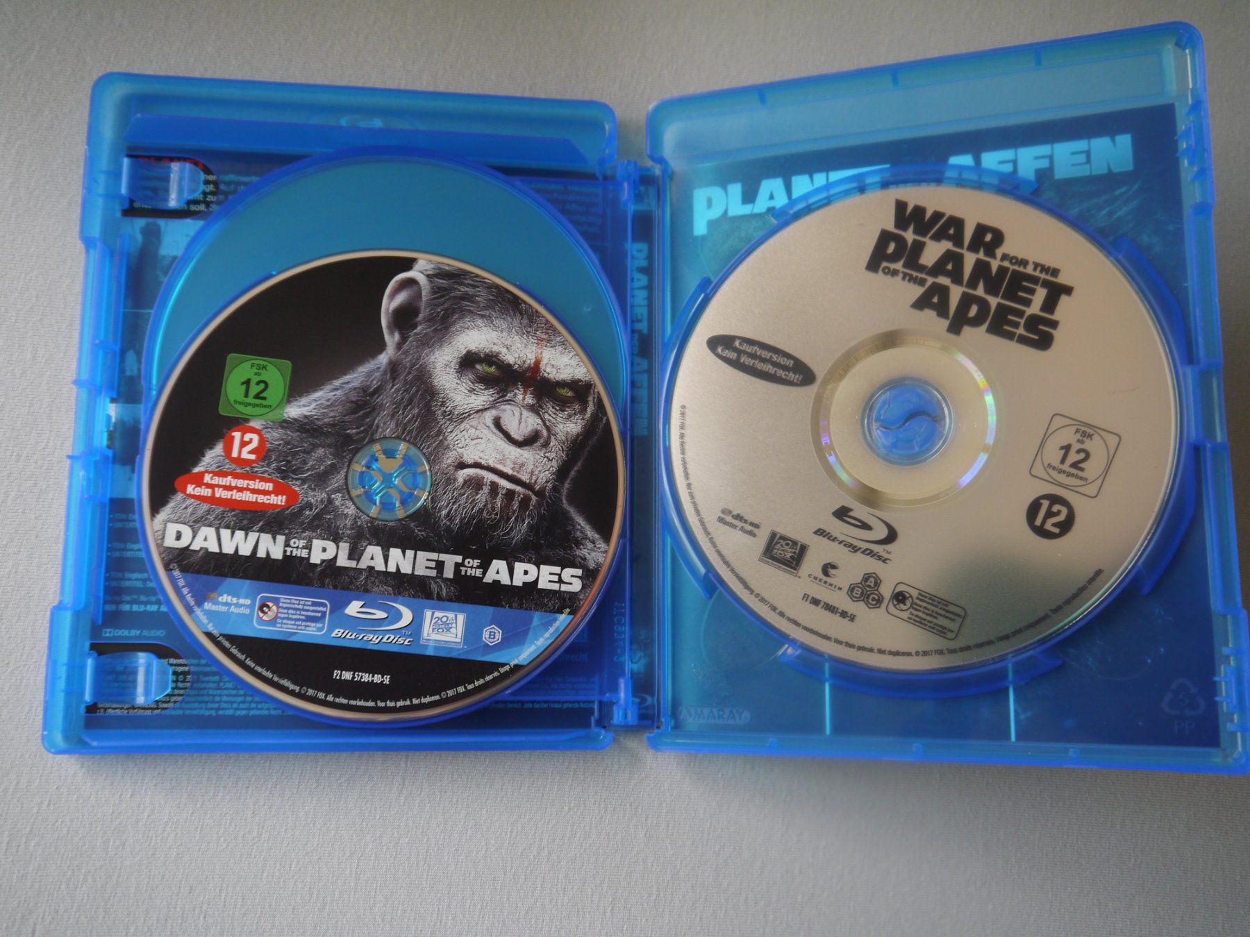 Tutti i DVDs: PLANET DER AFFEN - Trilogie – Usato da Hagendorn venduto da Blaf 2