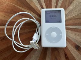 XXL Akku und 128GB SD! iPod classic 4 monochrom