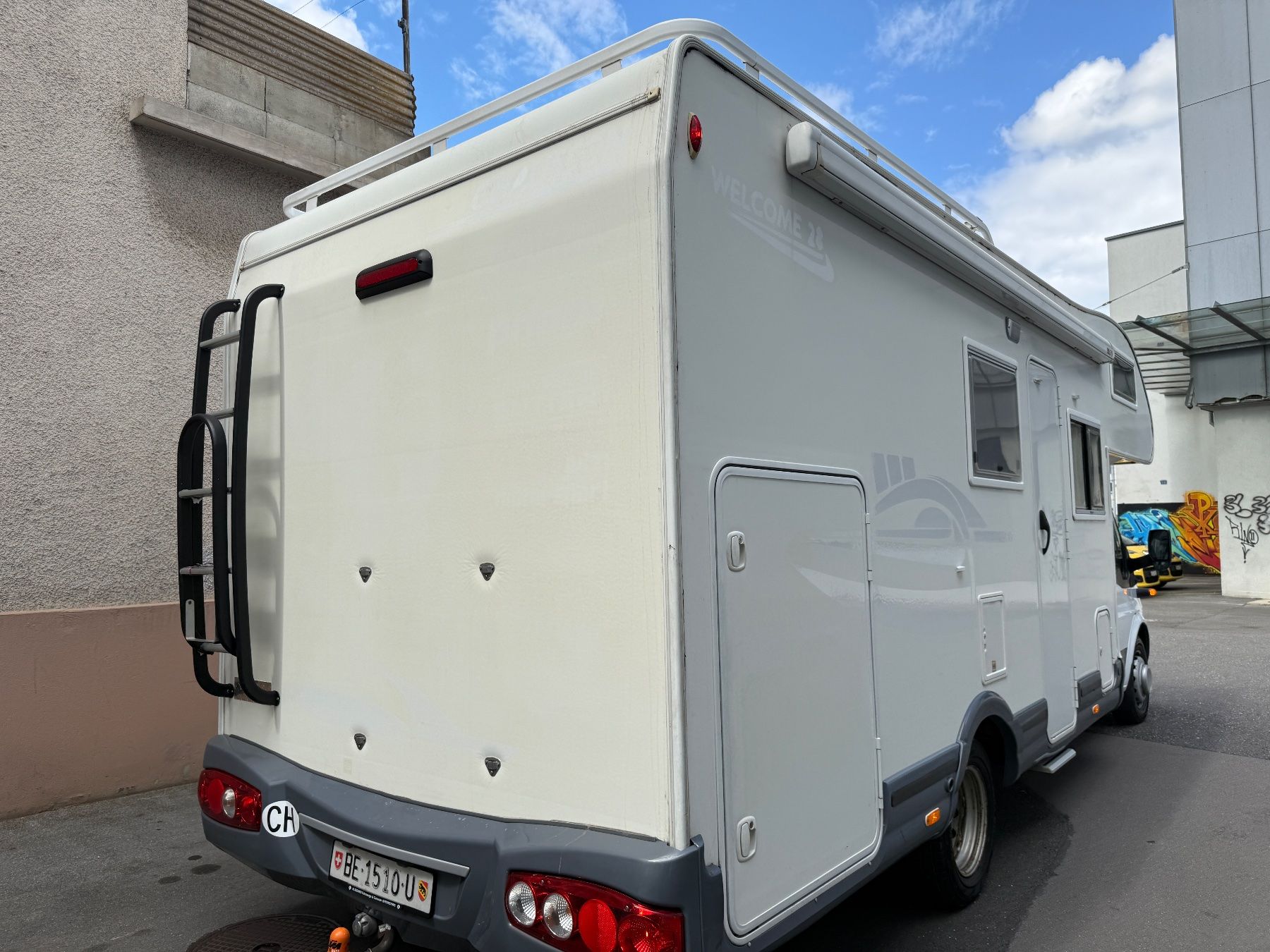Ford Veicoli da campeggio: Ford Transit Welcom Camper frisch ab MFK – Usato da Thun venduto da Dr.heiland 2