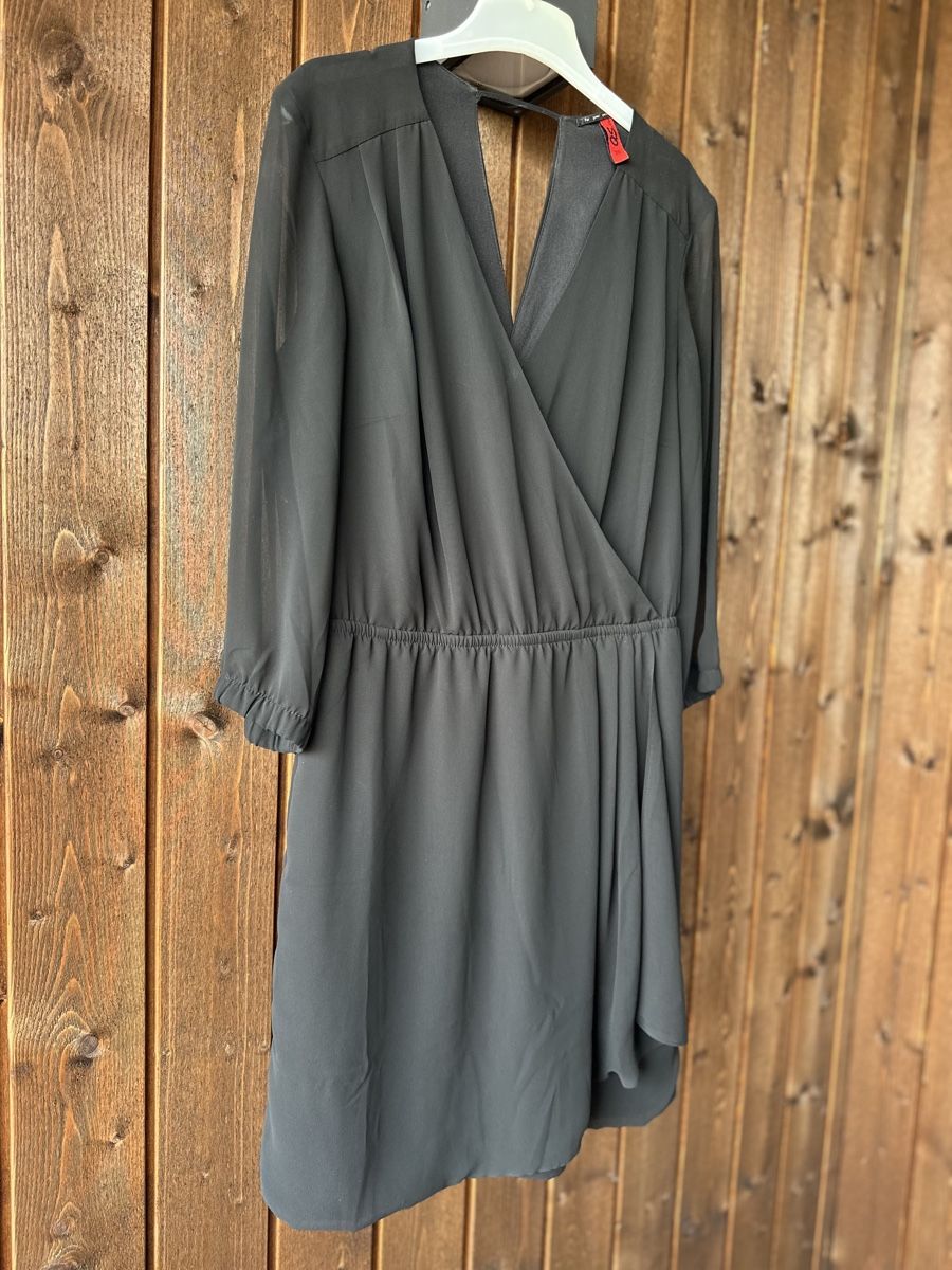Vestiti: Kleid schwarz mit Wickeloptik, Grösse 36 – Usato da Arbon venduto da lua_sl9k 1
