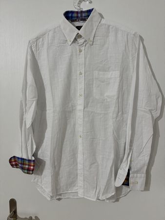 Paul & Shark Herren Hemd weiss Grösse 40 M/L oryginal