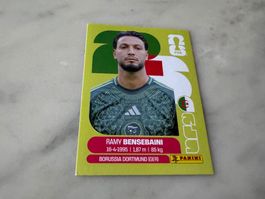 Panini FIFA Fussball WM 2026 Sticker Ramy Bensebaini ALG 3