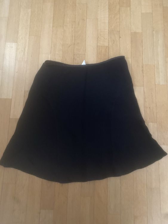 Jupe Femme Claudie Pierlot - Noire - Taille 8 - A-Line - Zip - Occasion