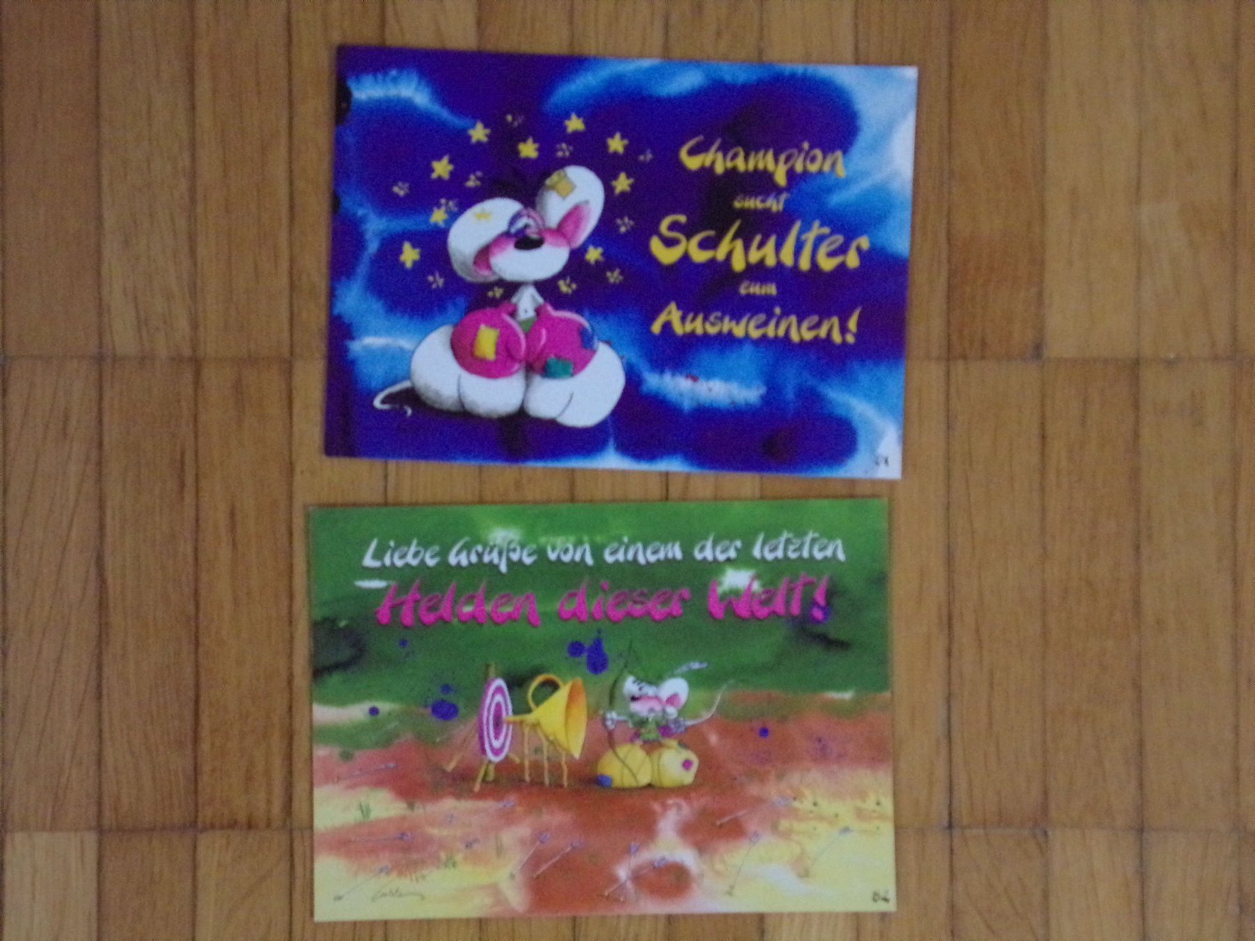 Cartes postales: Diddl Postkarten 2 Stück    Set O3 – D'occasion à Winterthur par Jessi_di