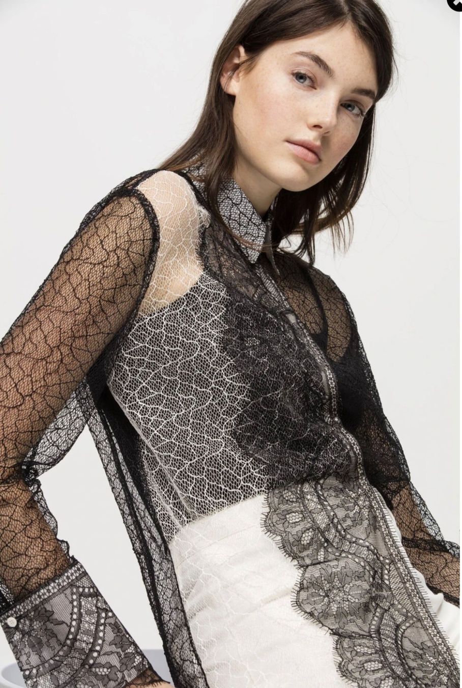 Luisa Cerano Camicette: Neu! Spitzenbluse Luisa Cerano, 410 chf – Nuovo e nell'imballaggio originale da Zürich venduto da ZuriShrek