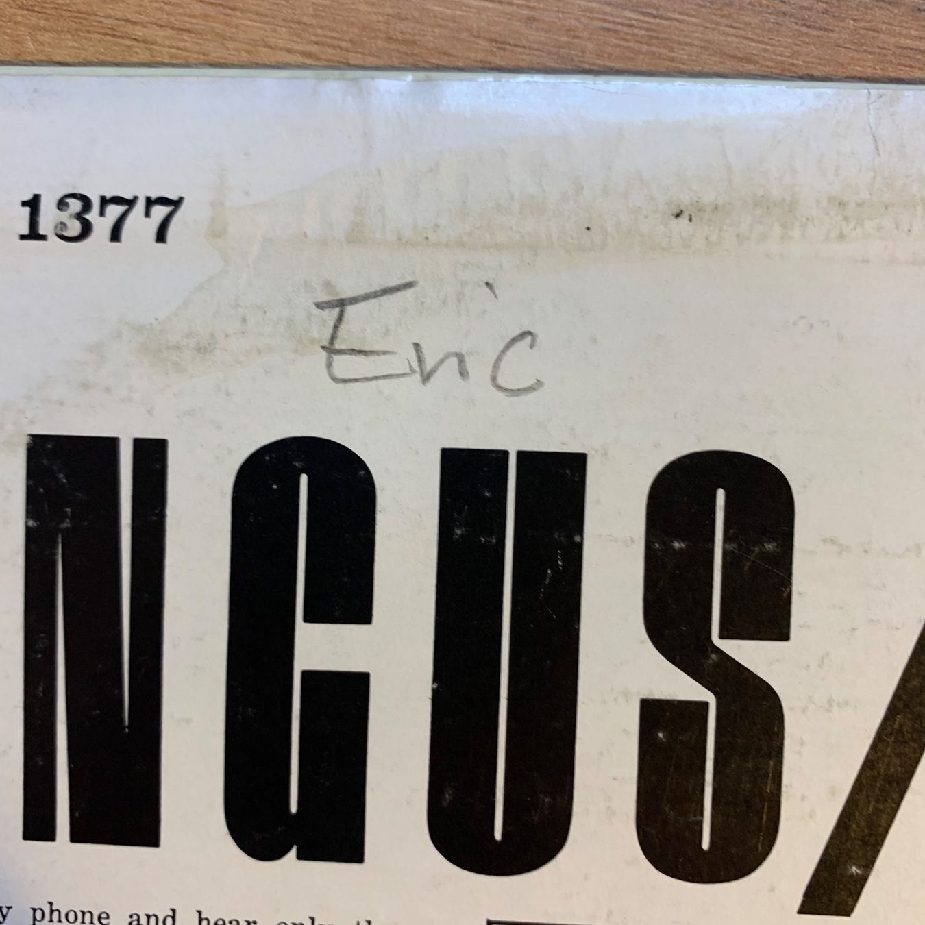 Dischi in vinile: CHARLES MINGUS - OH YEAH...RE US 1969...VG+/VG+ – Usato da Gals venduto da Diskopatshop 2