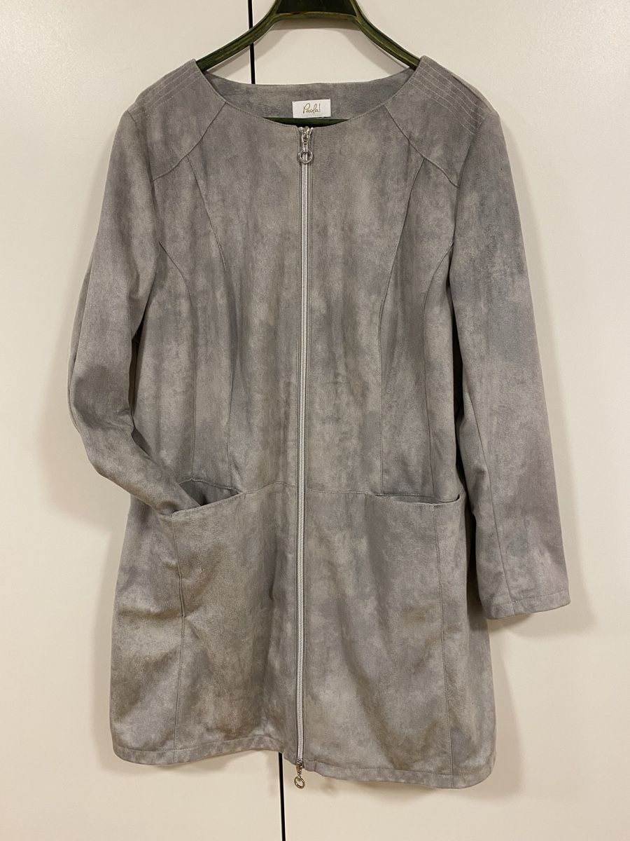 Giacche: Paola! Graue Jacke Gr. 42 – Usato da Flawil venduto da sonnengeist