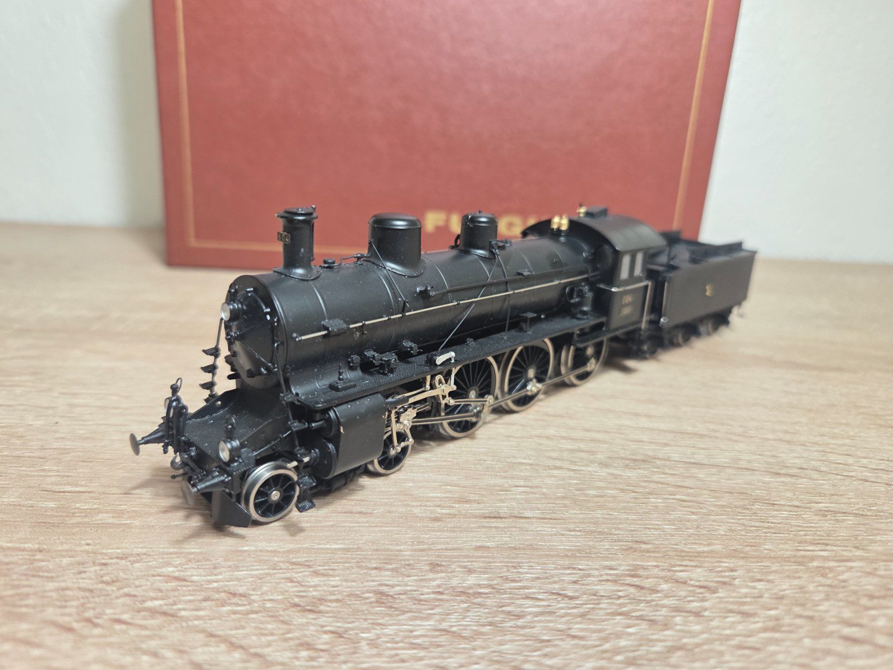 Fulgurex Modellini di ferrovie: Fulgurex Dampflok  A3/5 604 SBB H0 – Usato da St-Aubin-Sauges venduto da Lo_Go 3