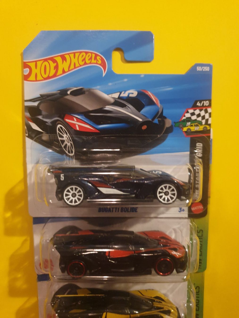Hot Wheels Modellautos: 3 x Hot Wheels BUGATTI BOLIDE – Neu und originalverpackt aus Oftringen von Rotor 3