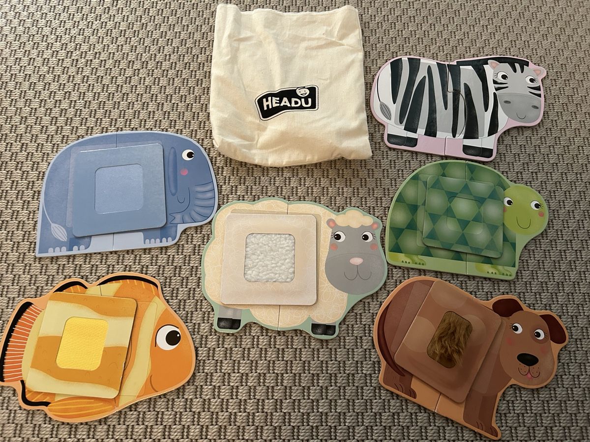 Jouets: HEADU Animals Puzzle Set with Bag Good Condition – D'occasion à Zürich par mar_d7zz