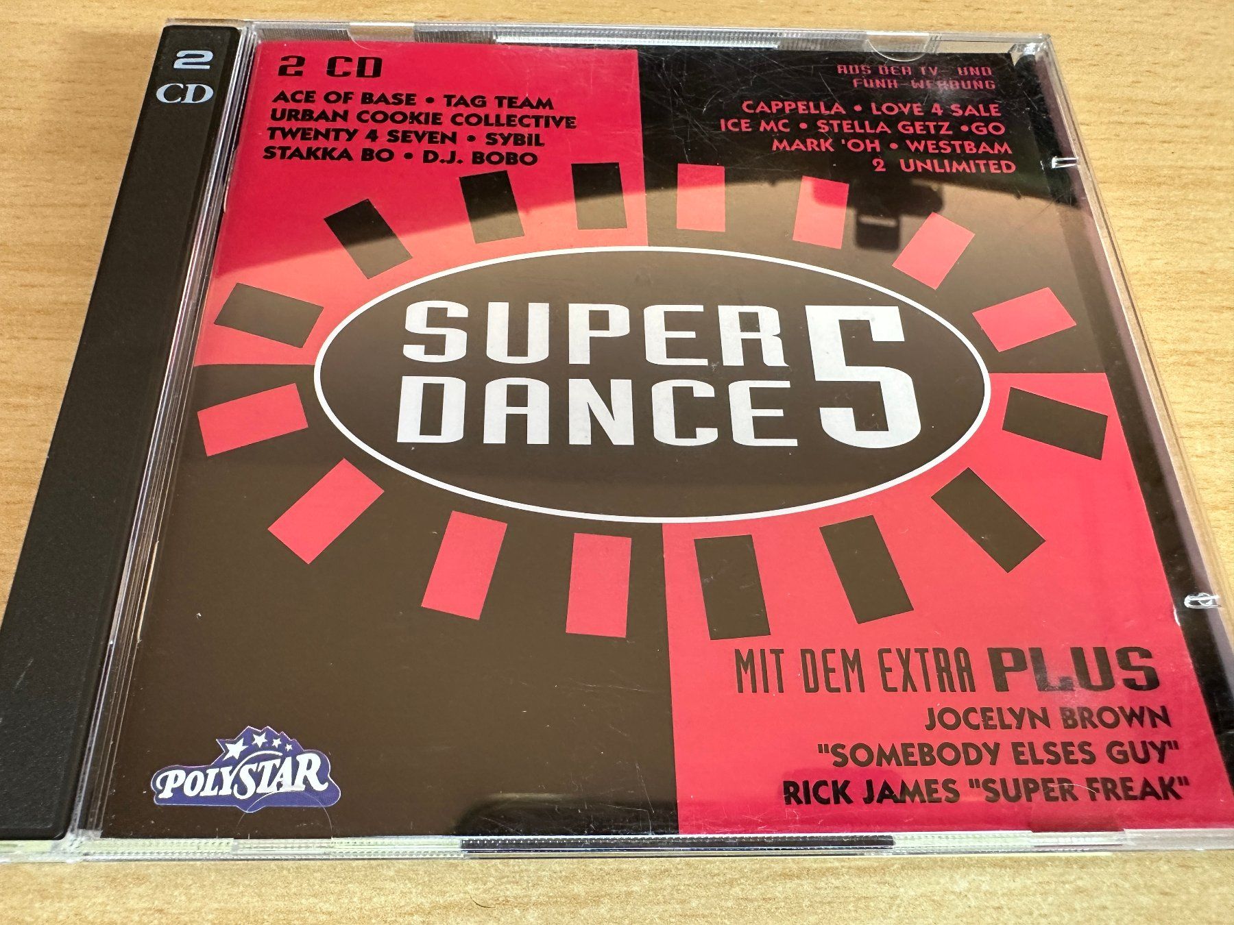 CD: Various – Super Dance Plus 5 - 2 CD – Usato da Rikon im Tösstal venduto da Alpenmutz