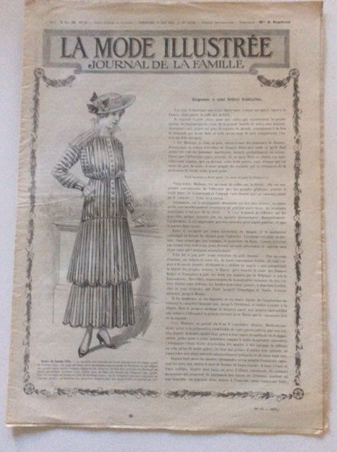 Riviste & Magazine: Journal sur la Mode 1915 – Usato da Genève venduto da edelweiss1900 2