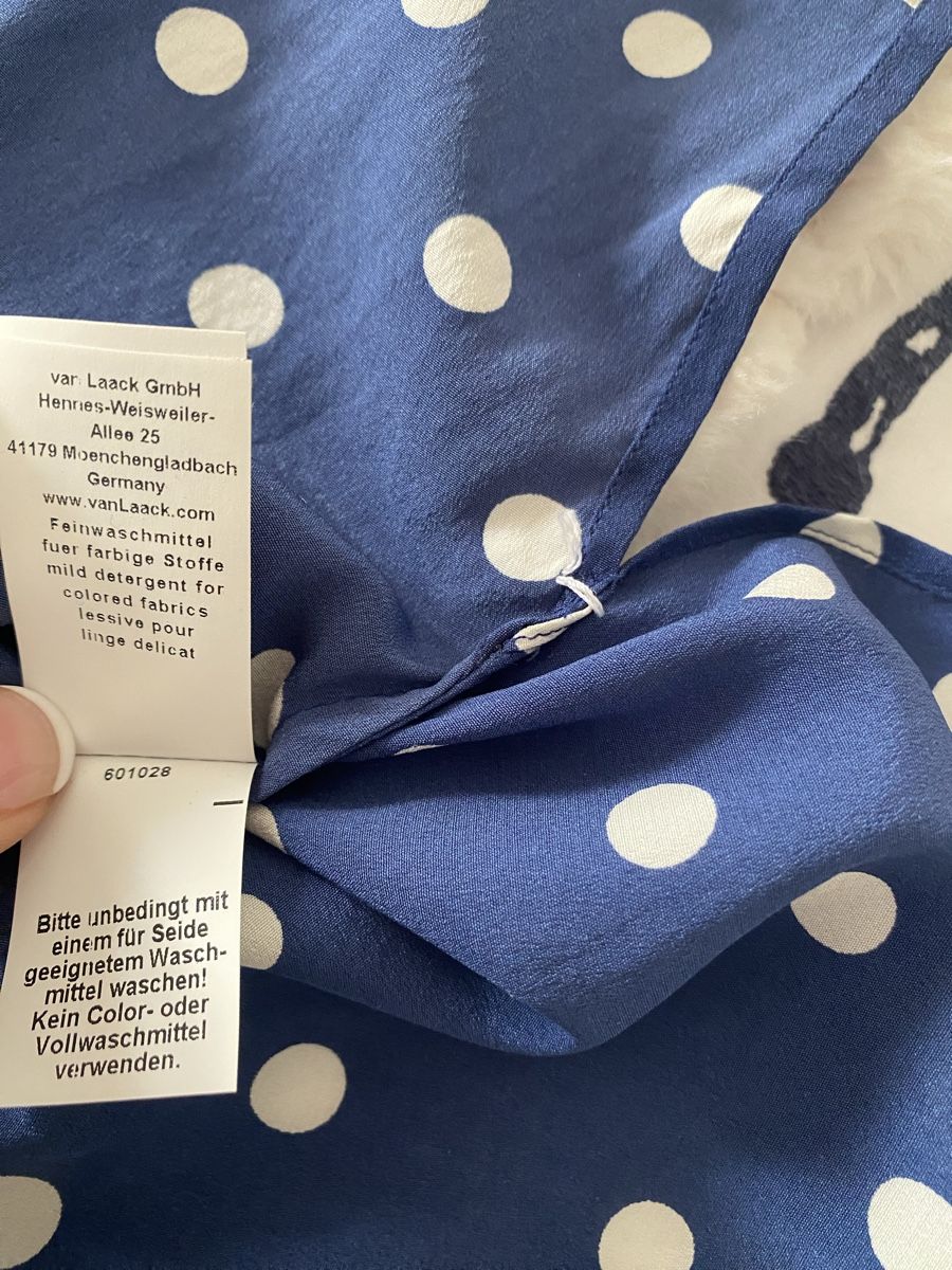 Blusen: Chemise soie Van Laack 💙 – Neu (gemäss Beschreibung) aus Corsier GE von tanamera 4