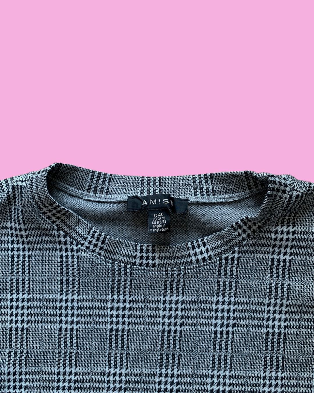Vestiti: Plaid oversized t-shirt dress – Usato da Basel venduto da demonbaby2222 2