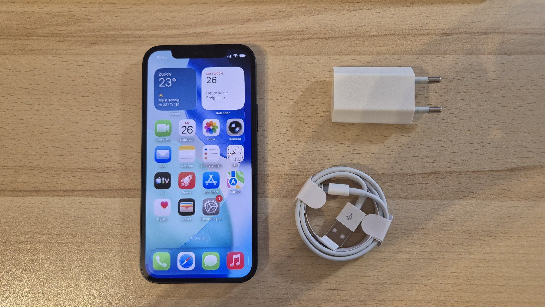 Apple Handys / Smartphones: iPhone 12 128GB Black 3032 – Gebraucht aus Münchenbuchsee von MV_Solutions