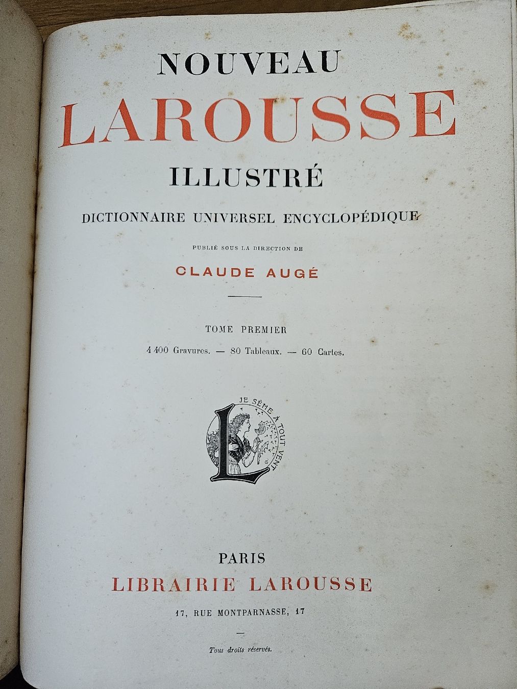 Libri: Nouveau Larousse illustré – Usato da Delémont venduto da LeaCai 3