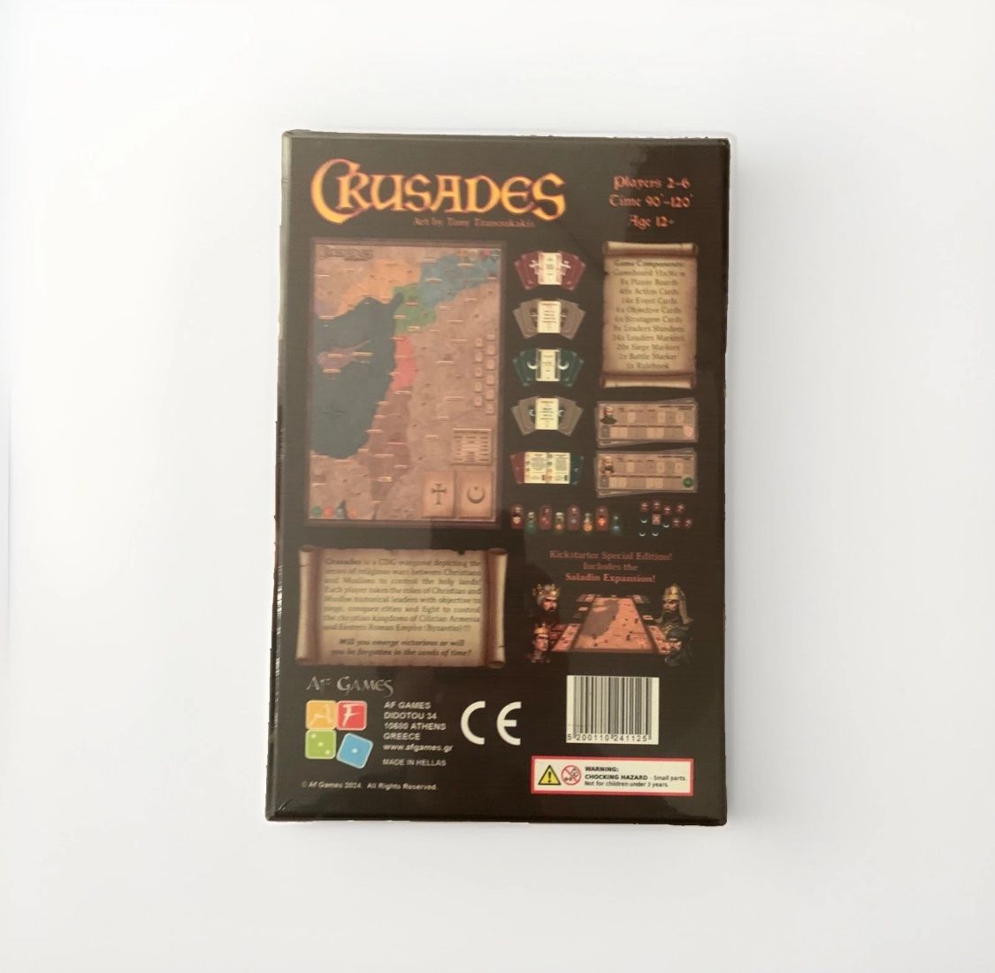 Spiele: Brettspiel Crusaders Kickstarter Special Edition neu – Neu und originalverpackt aus Gelterkinden von ERBBGL 1