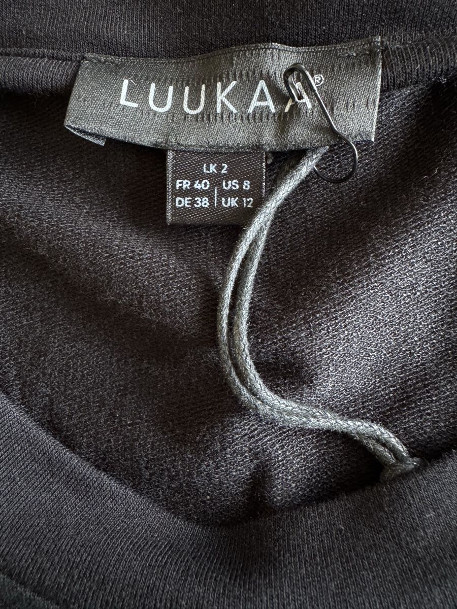 Luukaa Vestiti: Robe noire LUUKAA taille 40, originale et confortable! – Nuovo e nell'imballaggio originale da Morges venduto da sandy069 5
