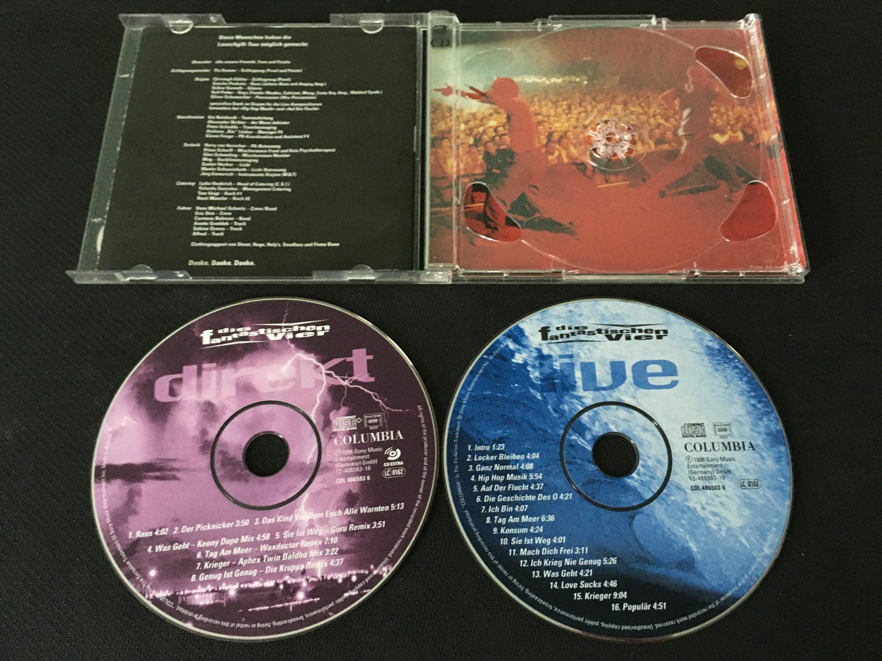 CDs: Die fantastischen vier - Live und direkt -CD- 2cd – Gebraucht aus St.Gallen von MedienJoe 1