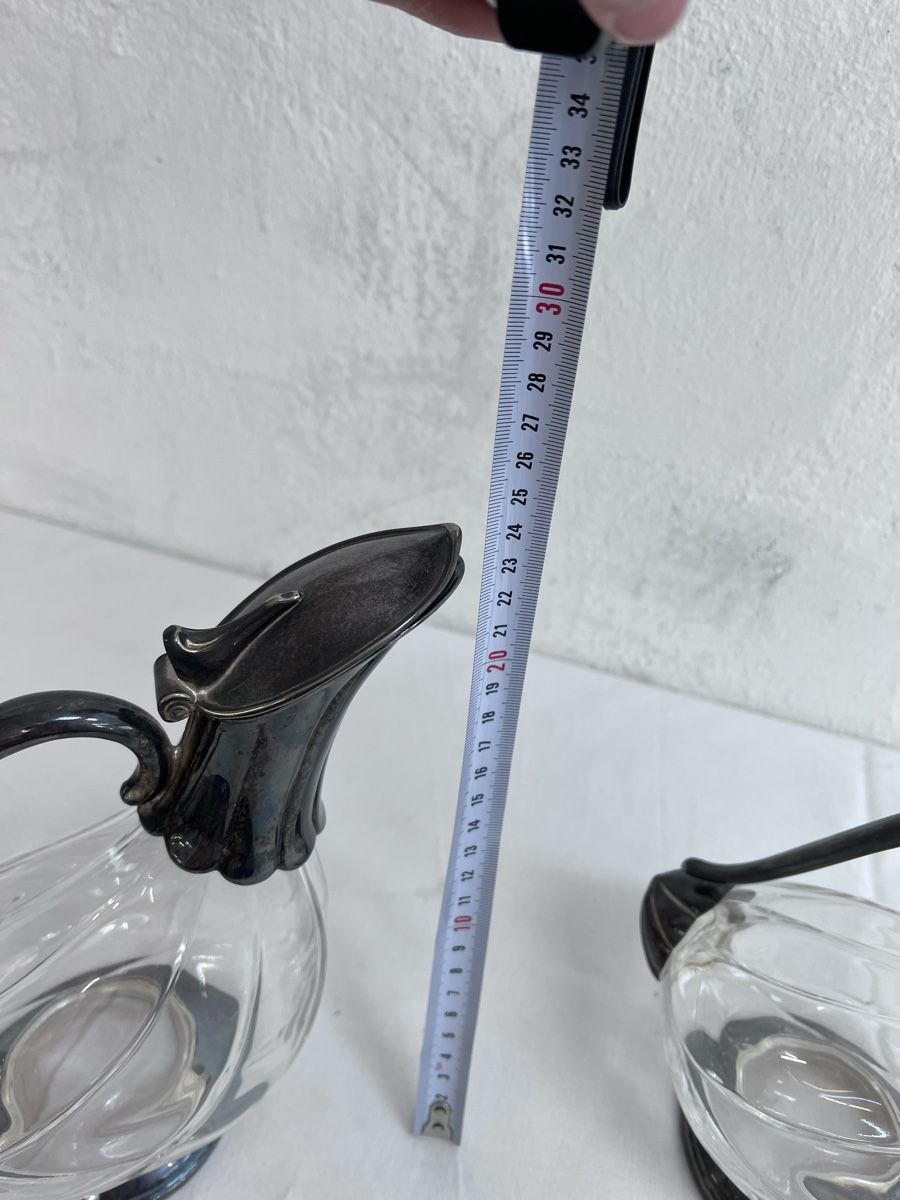 Caraffe: Versilberter Entenkaraffe , 2 stk (33) – Usato da Glattfelden venduto da brockischweiz 7