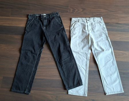 Hose schwarz und weiss Gr. 40