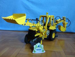 LEGO Technic #8862 - Pneumatischer Bagger in 100% Topzustand